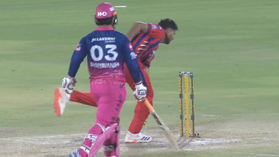 Watch: Comedy of errors reflects LSG's horror season as Mohsin botches Sooryavanshi run-out chance