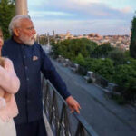 PM Modi, Meloni in Rome: Car ride, dinner and Colosseum visit ahead of talks