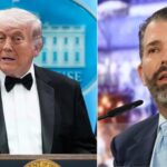 'If I do attend, I get killed': Donald Trump says he 'has a thing called Iran' stopping him from attending son's wedding