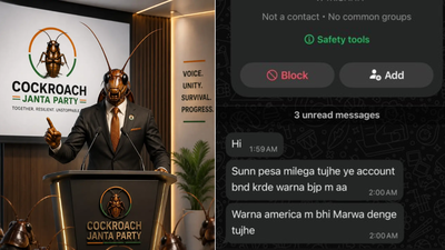 'Marwa denge tujhe': Cockroach Janta Party founder Abhijeet Dipke receives death threats on Whatsapp