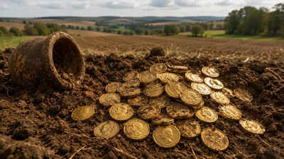 141 gold coins found in a Luxembourg field reveal a lost Roman secret buried for 1,700 years