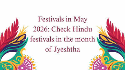 Festivals in May 2026: Check Hindu festivals in the month of Jyeshtha
