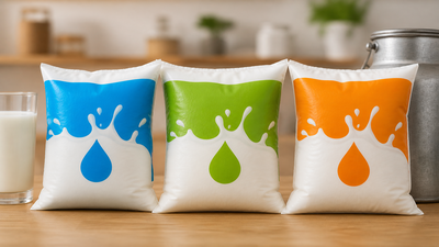Importance Of Milk Color Codes: Why milk packets in India have blue, green and orange colours