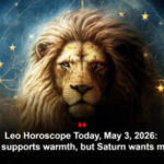 Leo Horoscope Today, May 3, 2026: Venus supports warmth, but Saturn wants maturity