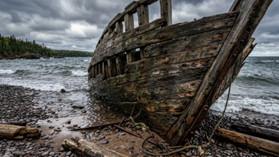 In 2023, an 8-year-old with a metal detector wandered onto a Canadian beach and accidentally found a 170-year-old shipwreck