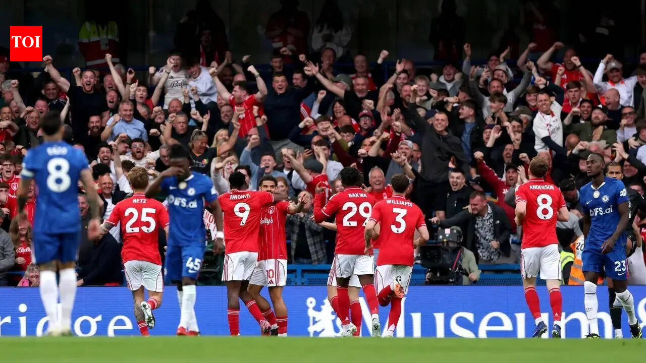 Nottingham Forest sink Chelsea 3-1 to hurt their chances of UEFA Champions League qualification | Football News