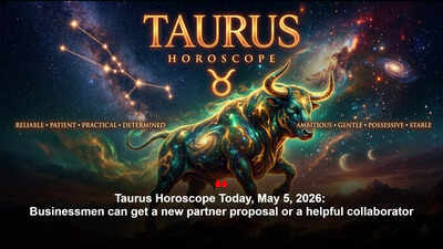 Taurus Horoscope Today, May 5, 2026: Businessmen can get a new partner proposal or a helpful collaborator