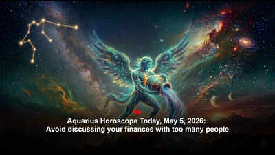 Aquarius Horoscope Today, May 5, 2026: Avoid discussing your finances with too many people