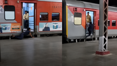 A mother can do anything! This woman almost lost her life while trying to board a train, but she had to because her child....