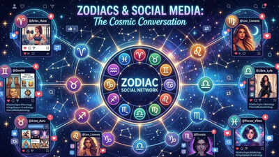 How social media behavior differs by zodiac sign