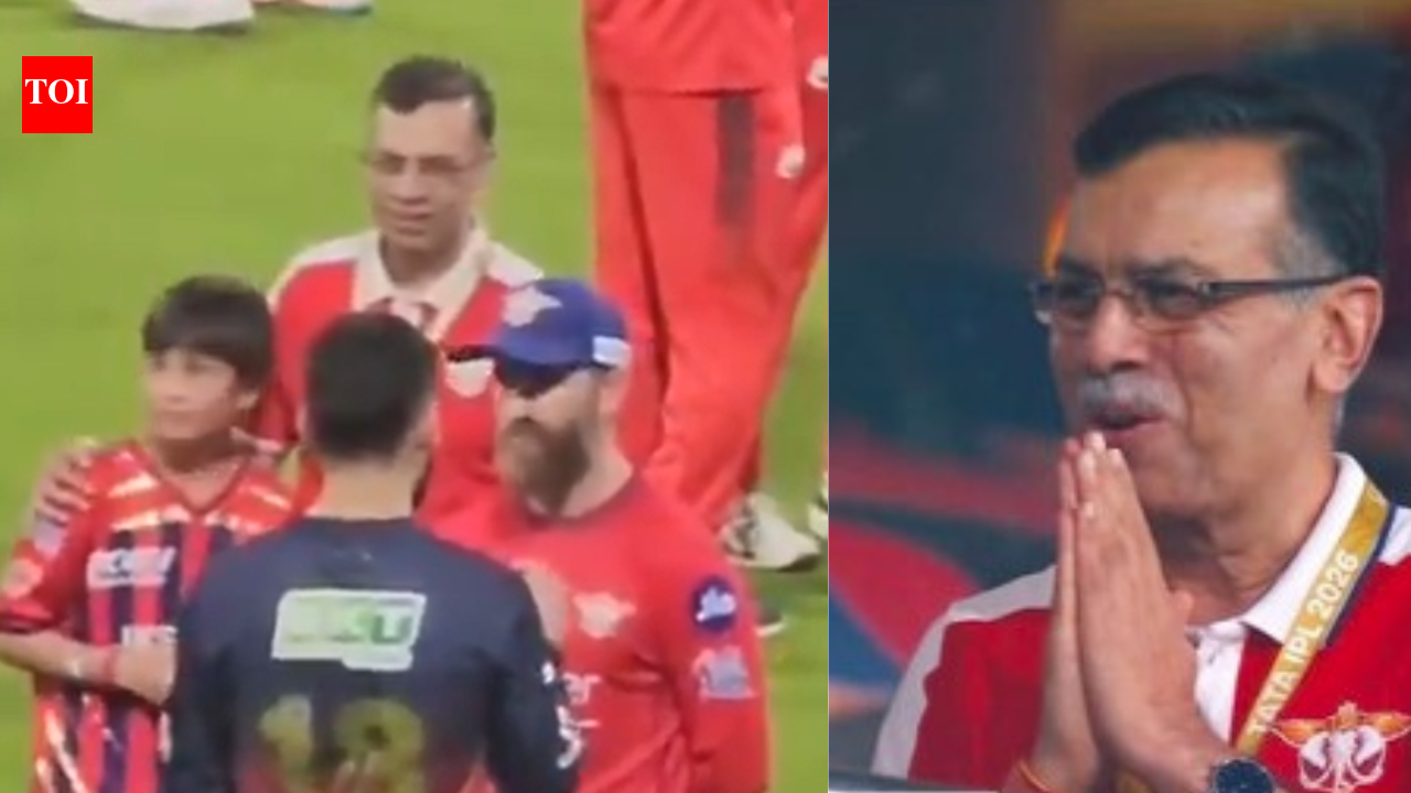 Sanjiv Goenka wins hearts with humble gesture while waiting to meet Virat Kohli - Watch | Cricket News