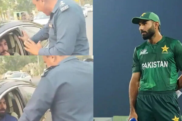 'Ek chakke ke kitne paise milte hain?': Pakistan cricketer's chat with police goes viral - WATCH | Cricket News