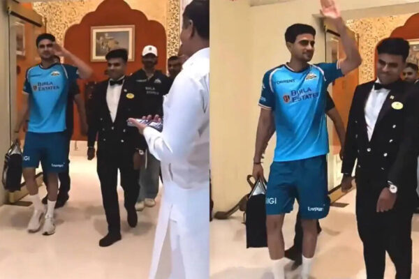 IPL 2026: Shubman Gill's salute to father Lakhwinder Singh ahead of GT vs RR match goes viral - WATCH | Cricket News