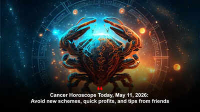 Cancer Horoscope Today, May 11, 2026: Avoid new schemes, quick profits, and tips from friends