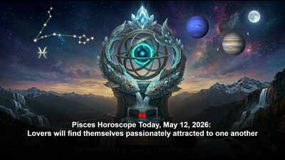 Pisces Horoscope Today, May 12, 2026: Lovers will find themselves passionately attracted to one another