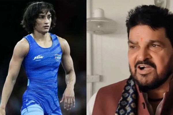 'Mere liye 'raita' phaila kar gayi hain devi ji': Brij Bhushan Sharan Singh reacts to Vinesh Phogat controversy - WATCH | More sports News