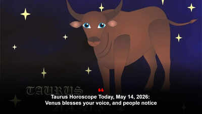 Taurus Horoscope Today, May 14, 2026: Venus blesses your voice, and people notice