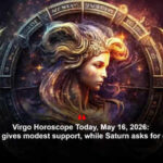 Virgo Horoscope Today, May 16, 2026: Jupiter gives modest support, while Saturn asks for caution