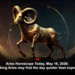 Aries Horoscope Today, May 16, 2026: Working Aries may find the day quieter than expected