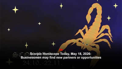 Scorpio Horoscope Today, May 18, 2026: Businessmen may find new partners or opportunities