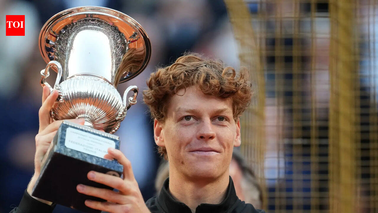Jannik Sinner becomes first Italian to win Rome Masters in 50 years, completes Career Golden Masters