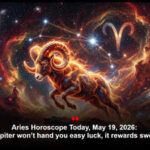 Aries Horoscope Today, May 19, 2026: Jupiter won’t hand you easy luck, it rewards sweat