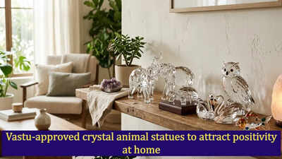 Vastu-approved crystal animal statues to attract positivity at home