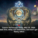 Cancer Horoscope Today, May 20, 2026: Pay essentials first, delay non essentials, and don’t get trapped by flashy offers