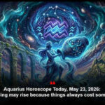 Aquarius Horoscope Today, May 23, 2026: Spending may rise because things always cost something