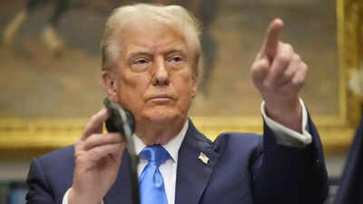 'Either we sign a deal or hit them harder': Trump says Iran deal has '50/50' chances