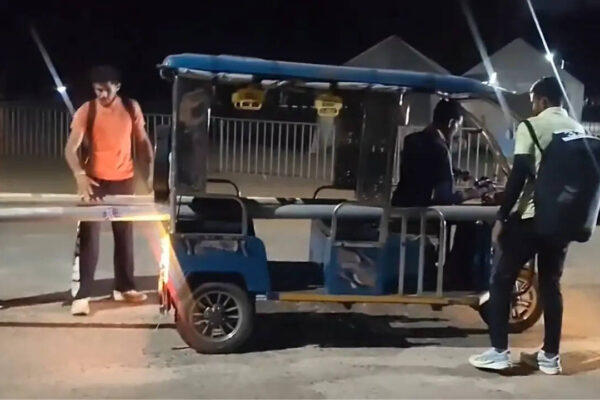 India fails its athletes again: Pole vaulters carry equipment on e-rickshaw minutes after breaking national record - Watch | More sports News