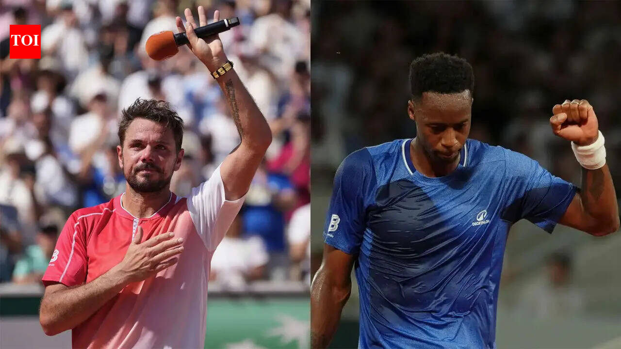 End of an era at Roland Garros: Stan Wawrinka, Gael Monfils bid emotional farewell to French Open | Tennis News