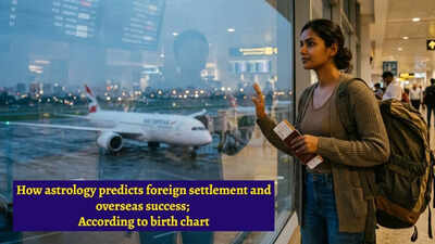 How astrology predicts foreign settlement and overseas success; According to birth chart