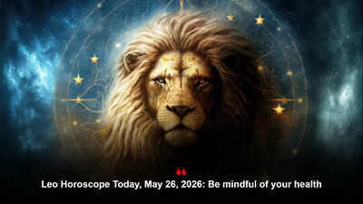 Leo Horoscope Today, May 26, 2026: Be mindful of your health