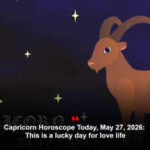 Capricorn Horoscope Today, May 27, 2026: This is a lucky day for love life