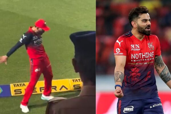 WATCH: Virat Kohli pulls off Cristiano Ronaldo’s 'SIUUU' celebration after GT collapse | Cricket News