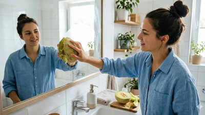 6 clever hacks to use muskmelon peel for cleaning around the home