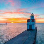 6 lakes larger than Rhode Island in the US: Lake Huron and Lake Michigan are nearly 15 times larger