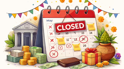 Bank holidays for the week starting May 25: When and where will banks remain closed? Check state-wise list