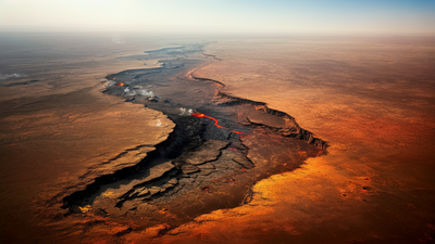 Scientists uncover a 60-mile hidden network beneath Africa that is still growing