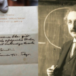 Albert Einstein’s theory of happiness: He had no cash for a tip, so he gave a note instead which sold for $1.56 million