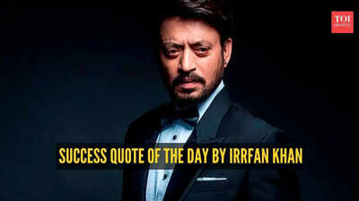 Irrfan Khan Quotes: Success quote of the day by Irrfan Khan - “Failure is there to teach you something so that you can go beyond that”