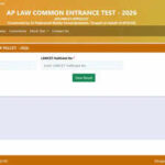 AP LAWCET and AP PGLCET 2026 results announced with 80 per cent overall pass rate