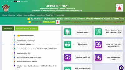 APPGECET 2026 results declared; 93.29 per cent candidates qualify for engineering and pharmacy PG admissions