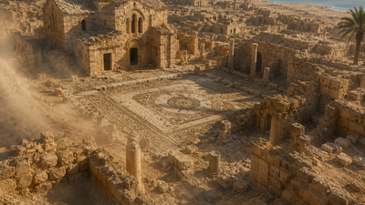Archaeologists used 1,500-year-old map to uncover a lost city buried under the desert in Jordan
