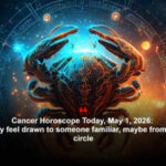 Cancer Horoscope Today, May 1, 2026: Singles may feel drawn to someone familiar, maybe from your wider circle
