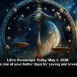 Libra Horoscope Today, May 3, 2026: This is one of your better days for saving and investment