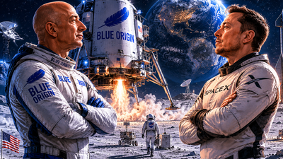 Billionaire wars: Jeff Bezos steals $230M Moon deal from Elon Musk as NASA selects Blue Origin for the first of three uncrewed lunar missions