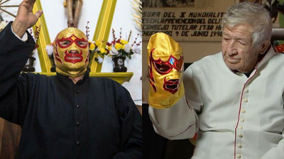 By day a priest, by night a wrestler: Meet the Mexican hero who raised money for an orphanage by fighting in wrestling rings
