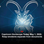 Capricorn Horoscope Today, May 1, 2026: Keep emotions separate from documents